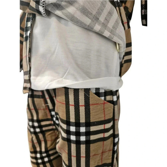 3T Little Boys 3piece Suit Set. Long Sleeve Undershirt, Sports Jacket, Pants - Picture 7 of 9